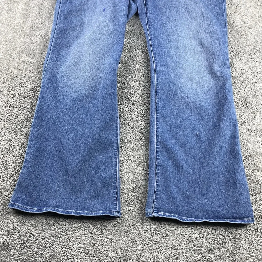 Levis Premium 315 Shaping‎ Boot Jeans Womens 20W Blue Medium Wash Mid Rise